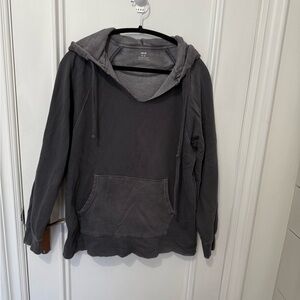 Aerie Charcoal Hoodie Sweater